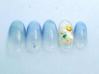 ネイルサロン アビー グランデュオ蒲田店(abbie)/グラデマグネット¥10,008