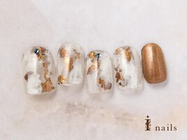 もやもやシースルーネイル