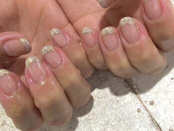 ネイルキュート アンド クールラッシュ 亀有店(nailcute & CoolLash)/フラッシュフレンチ