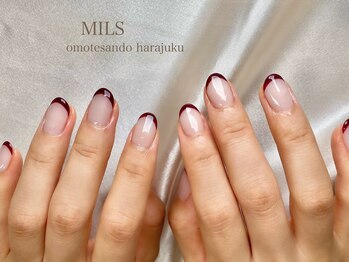 ミルズ オモテサンドウ(MILS omotesando)/フレンチネイル