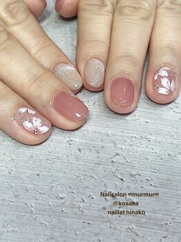 プライベート ネイルサロン マーマ(murmur)/桜ネイル