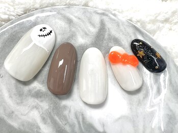 ラウレアネイル(laule'a nail)/ハロウィンネイル