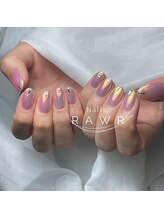 ネイルズロアー(Nails.RAWR)/ オーロラネイル☆