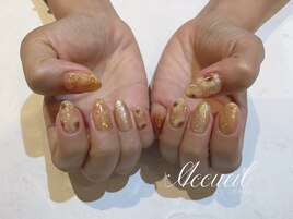 ひまわりネイル