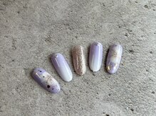 プリュム(Plume)/☆フラワーネイル