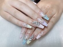 ウメネイルスタジオ(UME NAIL STUDIO)/長さだしやり放題×つけ放題