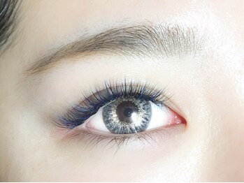 アイラッシュサロン ルル(Eyelash Salon LULU)/涼しげなブルーミックス