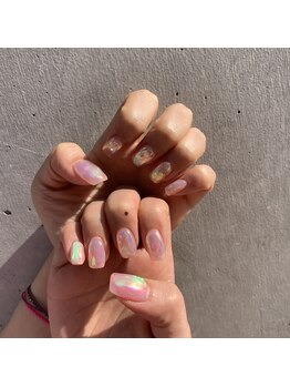 アンダーバーホワイトプラス 南海難波店(_WHITE+)/氷ネイル