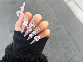 ★クリアガーリーネイル★