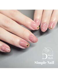 .:☆シンプル定額ネイル☆:.