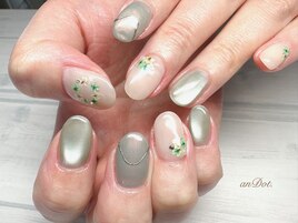 押し花ネイル