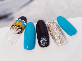 エスニックネイル〈初回〉5980円