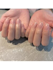 パラジェルを使用した自爪育成