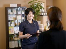 お客様1人1人のお悩みを丁寧にカウンセリングします。