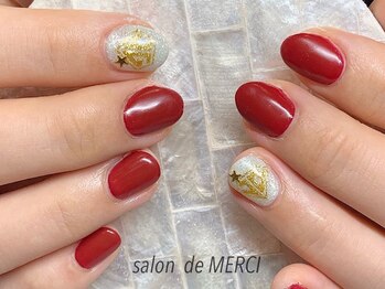 サロン ド メルシー(Salon de MERCI)/ワンポイントnail☆