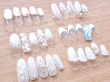 ココラーレ(cocorare)/ブライダルネイル¥9000～