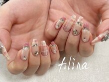 エリナネイルサロン池袋(Alina Nail Salon)/チェックネイル