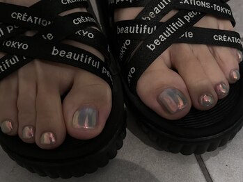 ルカ 原宿(lux)/ちゅるちゅるフットネイル