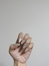 white magnet × butterfly