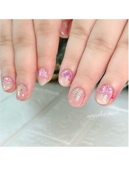 プレジール(Plaisir)/春はキラキラネイルで