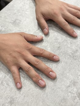 メンズクリアネイル♪