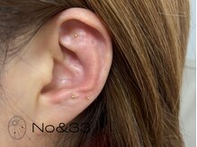 ナンバーアンドスリーサン(No&33)/【10粒】耳つぼジュエリー