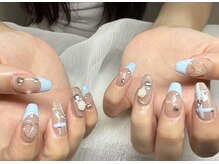 アモールビューティー 新宿店(Amor Beauty)/持ち込みアートし放題フラワー