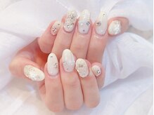 ネイルサロン デコール(NAIL SALON Decor)/雪の結晶キラキラネイル