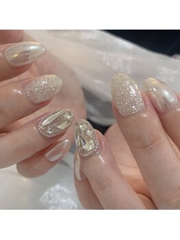 アレーズネイル(Alaise Nail)の写真/シンプルからつけ放題までメニュー豊富にご用意★お気に入りをみつけて◎