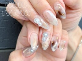 ニュアンスネイル/秋ネイル