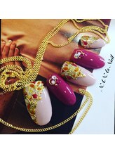 ナナズネイル 西小倉店(NANA's Nail)/ゴージャス大人秋デザイン