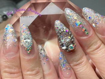 アン ジョーヌドラゴ/【ロングネイル】キラキラネイル