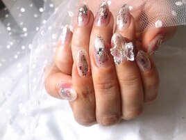 蝶々ネイルパーツ