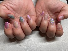 ピピランチェ(PIPIRANCHE)/キラキラサテンネイル