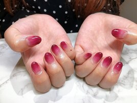 ぶとうカラー×じゅわグラデ