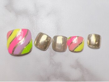 ナル バイ ネイルブレイク(Nalu by Nail Break)/ミラーレインボー