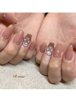 アールローズ(R-rose)/キルティングネイル