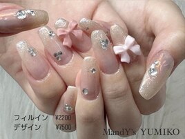 リボン/ラメ/ストーン／グラデ