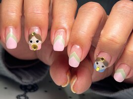 【定期】キャラクターネイル
