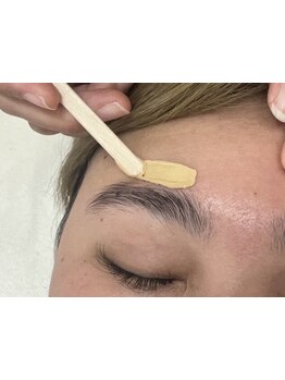 アイブロウメニューがあるサロン