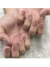 2025春ネイル【蔦ネイル】