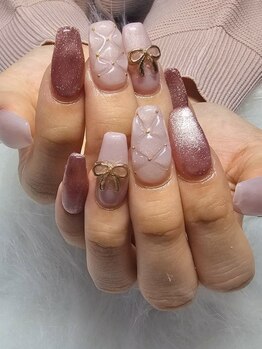 nail Culleo【ネイルクレオ】の写真/【駐車場完備】ネイルが初めての方も大歓迎♪通いやすい価格が魅力☆毎月変わる爪先で心が踊る日常を*