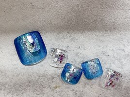 ☆フットプチプラネイル#257