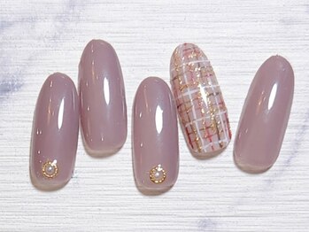 ネイルサロン インプレス(Impress)/ツイードネイル