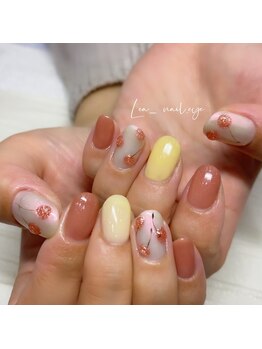 レア(Lea)/春ネイル