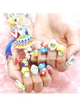 ファラウェイネイル(Faraway nail)/プリパラネイル☆