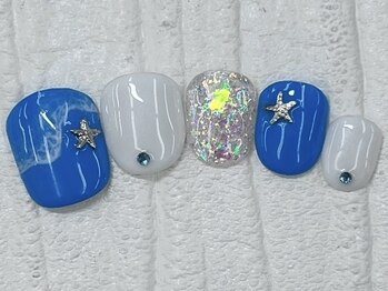 ハニービービー(Honey Bee Bee)/夏波ネイル