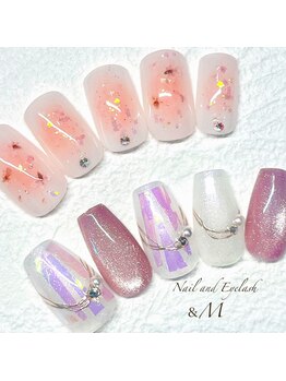 アンドエム(&M)/定額ネイル 【デザインC】