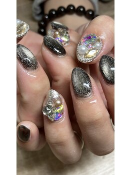 エーナイン イオン一関店/埋め尽くしネイル