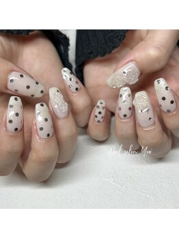 ネイルサロン結の写真/一味違う、褒められネイルならココ！[大人可愛い]を意識したデザインを多数ご用意♪丁寧なおもてなしが◎